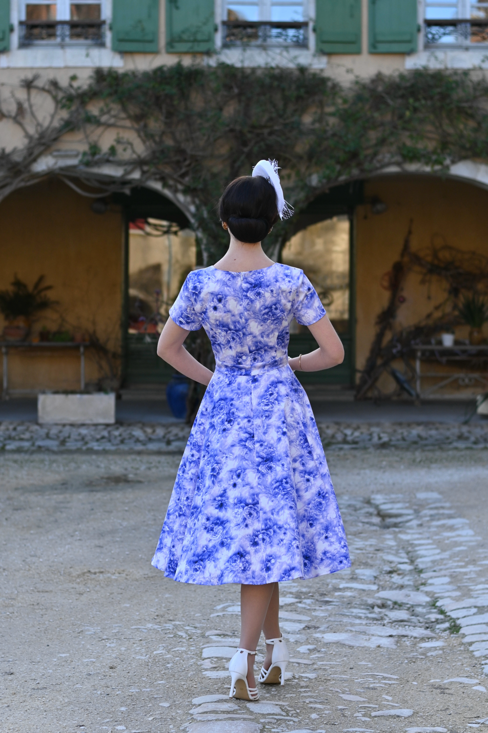Violet Rose Swing Dress in Extended Sizing